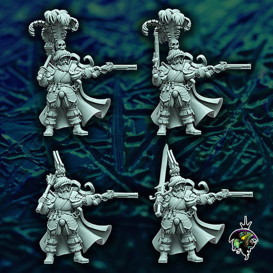 HRE - Landsknecht Captain - Reptilian Overlords (Custom Order)