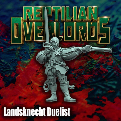 HRE - Landsknecht Duelist - Reptilian Overlords (Custom Order)