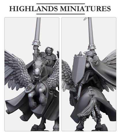 Highland Miniatures - Sir Lancelot, High Duke of Gallia - Fantasy / D&D (Custom Order)