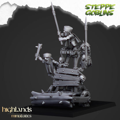 Highland Miniatures - Steppe Goblors Roller - Fantasy / D&D (Custom Order)