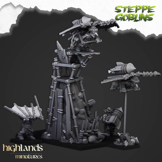 Highland Miniatures - Flying Steppe Goblins - Fantasy / D&D (Custom Order)