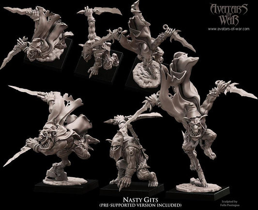 Avatars of War - Goblin Nasty Gits - Fantasy / D&D (Custom Order)