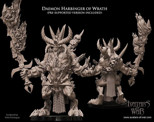 Avatars of War -  Daemon Harbinger of Wrath - Fantasy