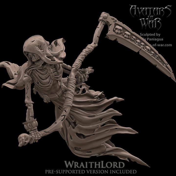 Avatars of War - Wraith Lord - Fantasy / D&D (Custom Order)