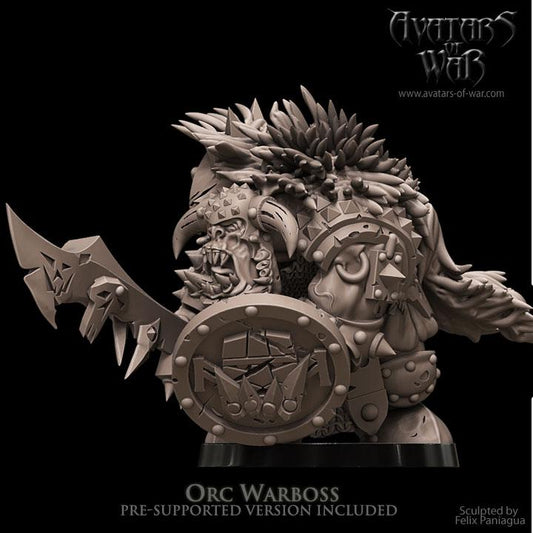 Avatars of War -  Orc Warboss - Fantasy / D&D (Custom Order)