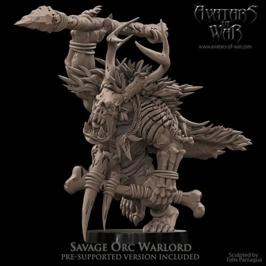 Avatars of War -  Savage Orc Warlord - Fantasy / D&D (Custom Order)