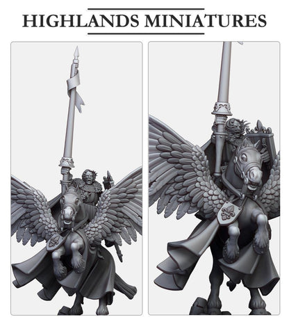 Highland Miniatures - Sir Lancelot, High Duke of Gallia - Fantasy / D&D (Custom Order)