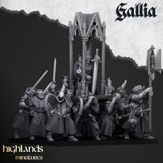 Highland Miniatures - Grail Pilgrims - Fantasy / D&D (Custom Order)