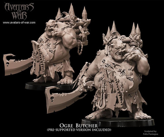 Avatars of War - Ogre Butcher - Fantasy / D&D (Custom Order)