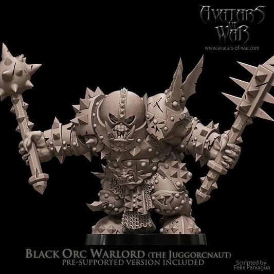 Avatars of War -  Black Orc Warlord (the Juggorcnaut)