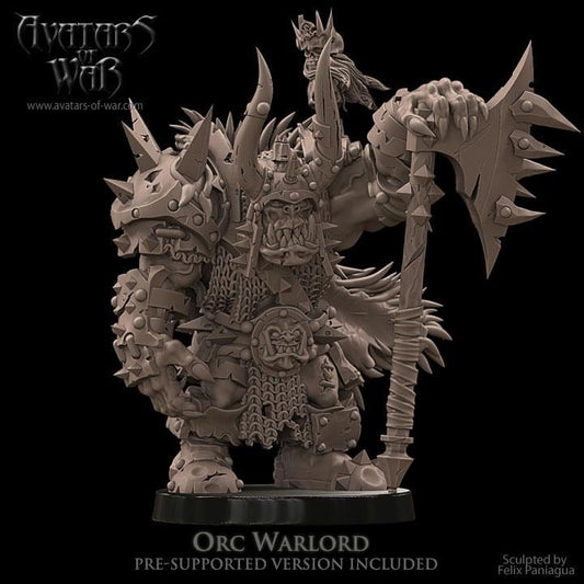 Avatars of War -  Orc Warlord - Fantasy / D&D (Custom Order)