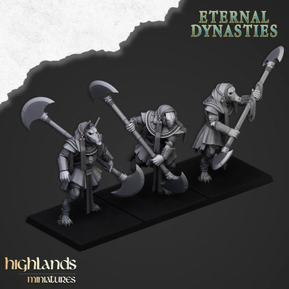 Highland Miniatures - Anubis Guard - Fantasy / D&D (Custom Order)