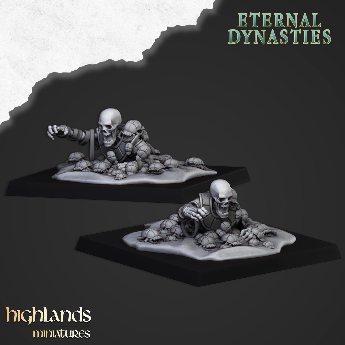 Highland Miniatures - Scarab Swarms - Fantasy / D&D (Custom Order)