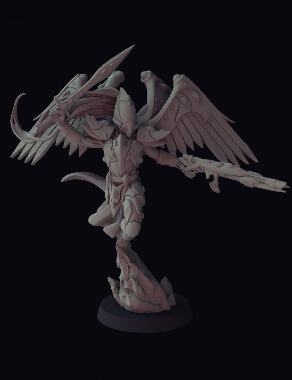 Aeterni Fantasy Cult Miniatures Sky Fighter Lord (Custom Order)