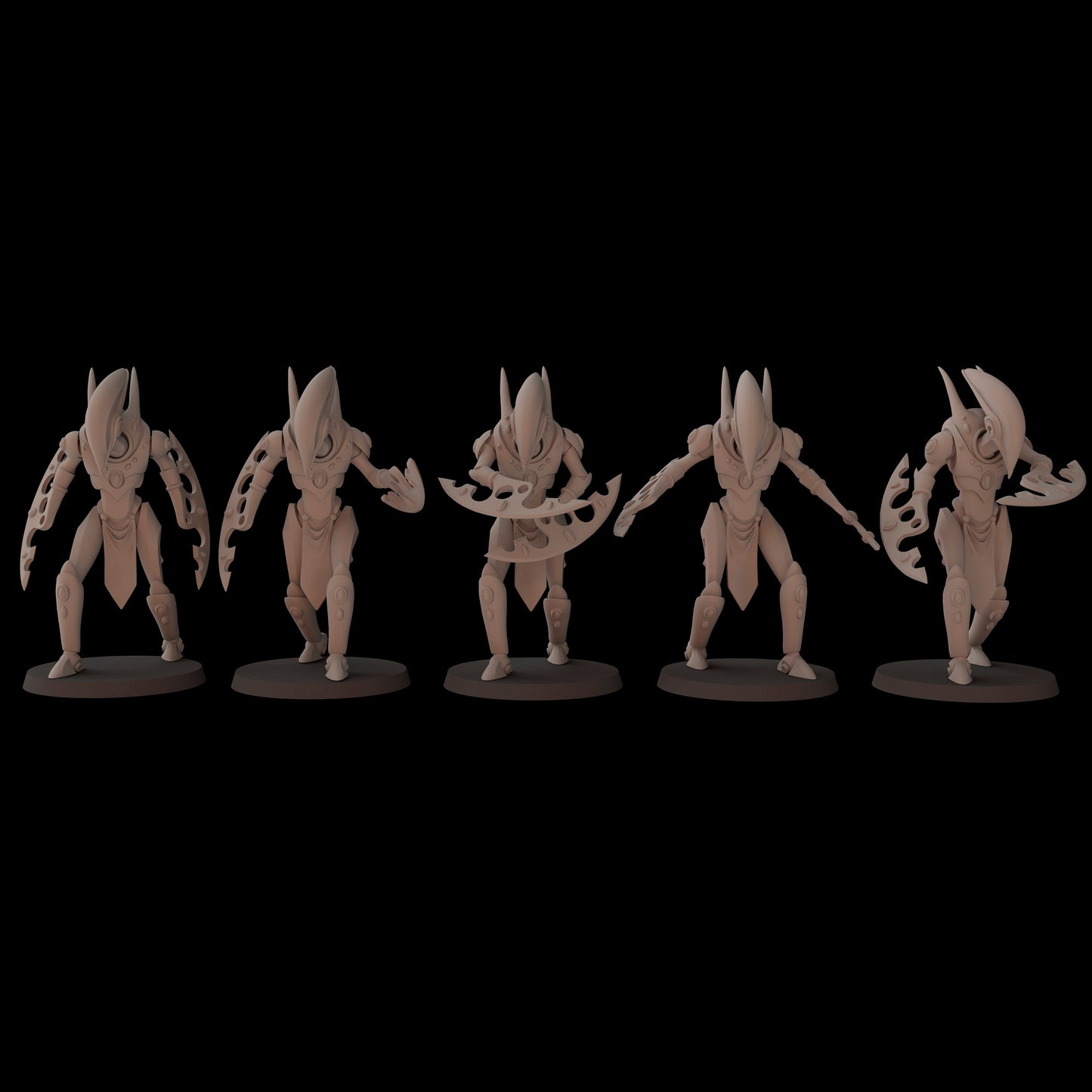 Aeterni Fantasy Cult Miniatures Umbral Melee x5 (Custom Order)