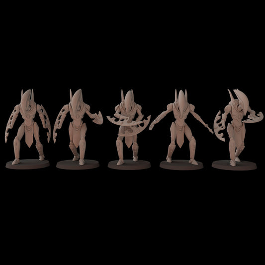 Aeterni Fantasy Cult Miniatures Umbral Melee x5 (Custom Order)