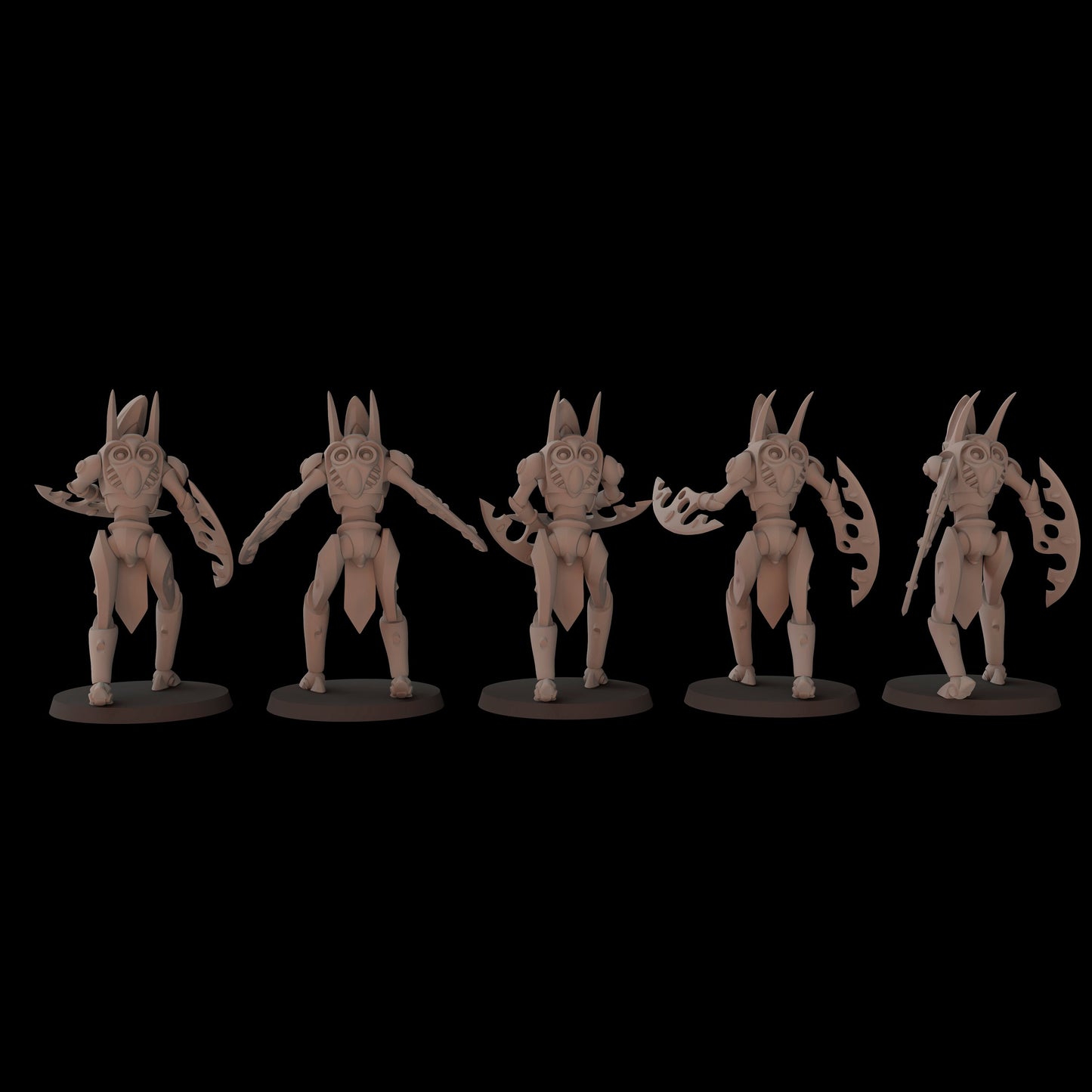 Aeterni Fantasy Cult Miniatures Umbral Melee x5 (Custom Order)