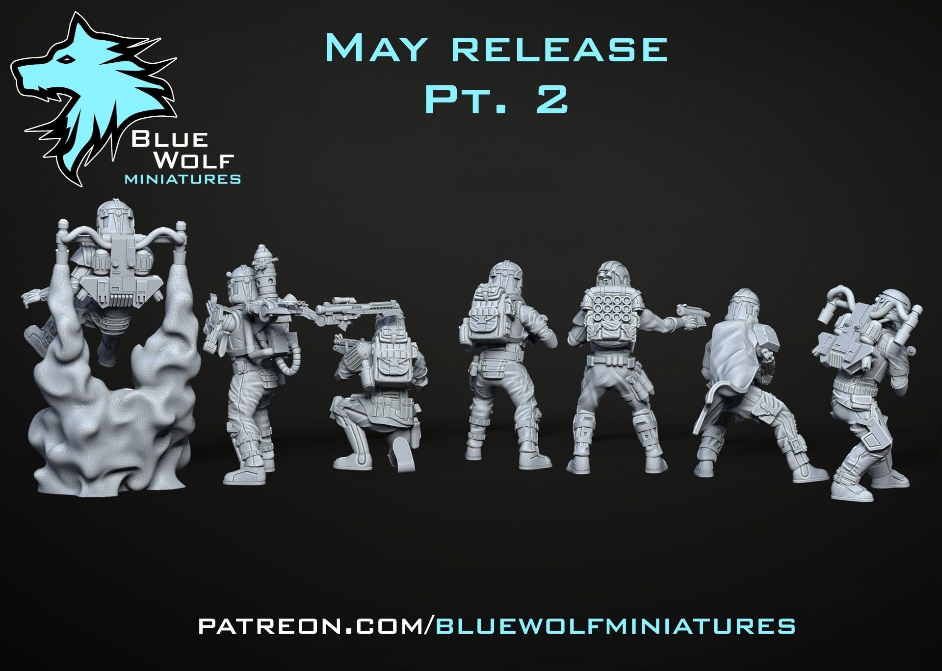 Legion - Space Smugglers II (Custom Order) Blue Wolf Miniatures