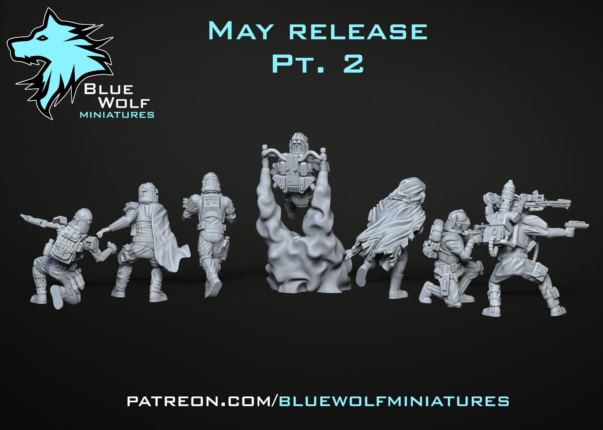 Legion - Space Smugglers II (Custom Order) Blue Wolf Miniatures