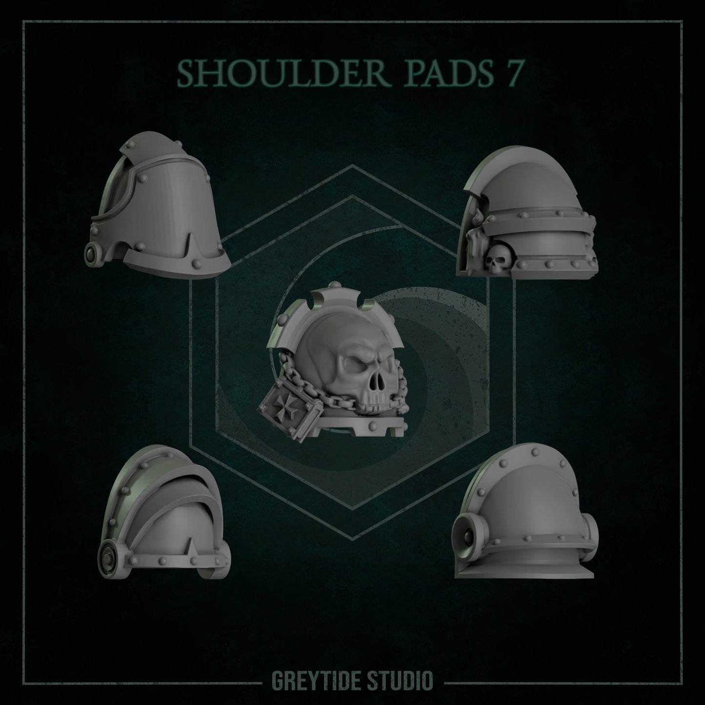 GreyTide Studios Shoulder Pads Pack (Custom Order)