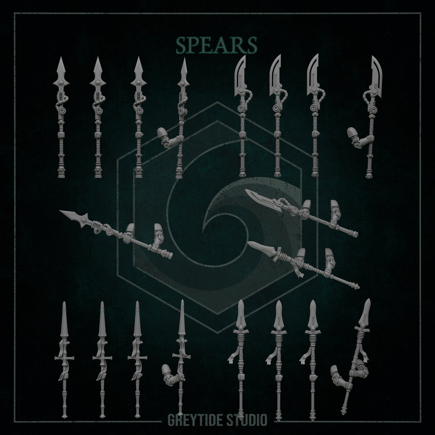 GreyTide Studios Spears Pack (Custom Order)