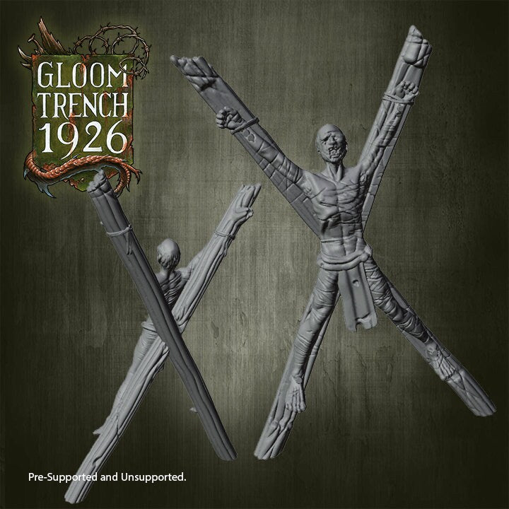 Gloom Trench - Torture Victims x2 - Fickle Dice Games (Custom Order)