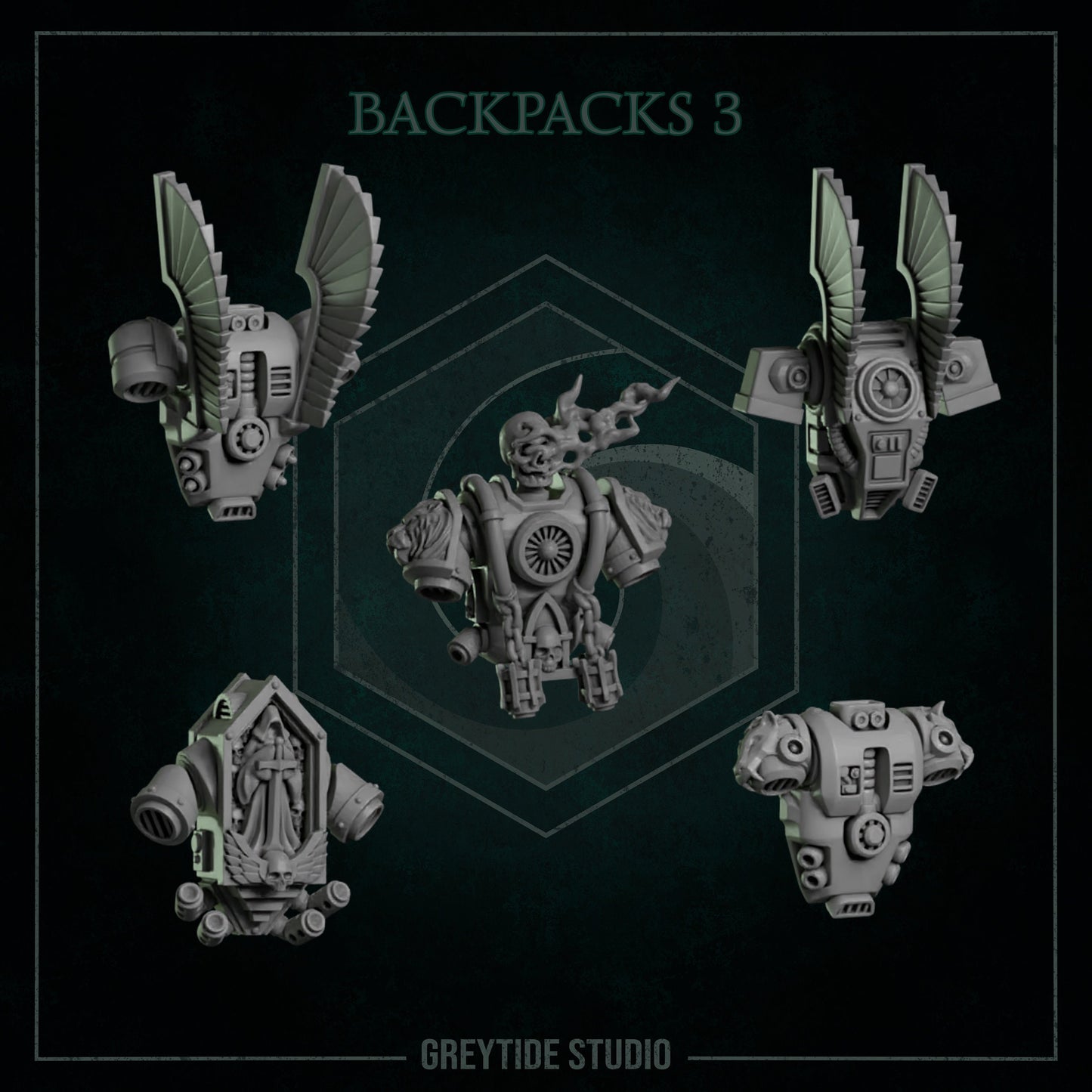 GreyTide Studios Backpacks Pack (Custom Order)