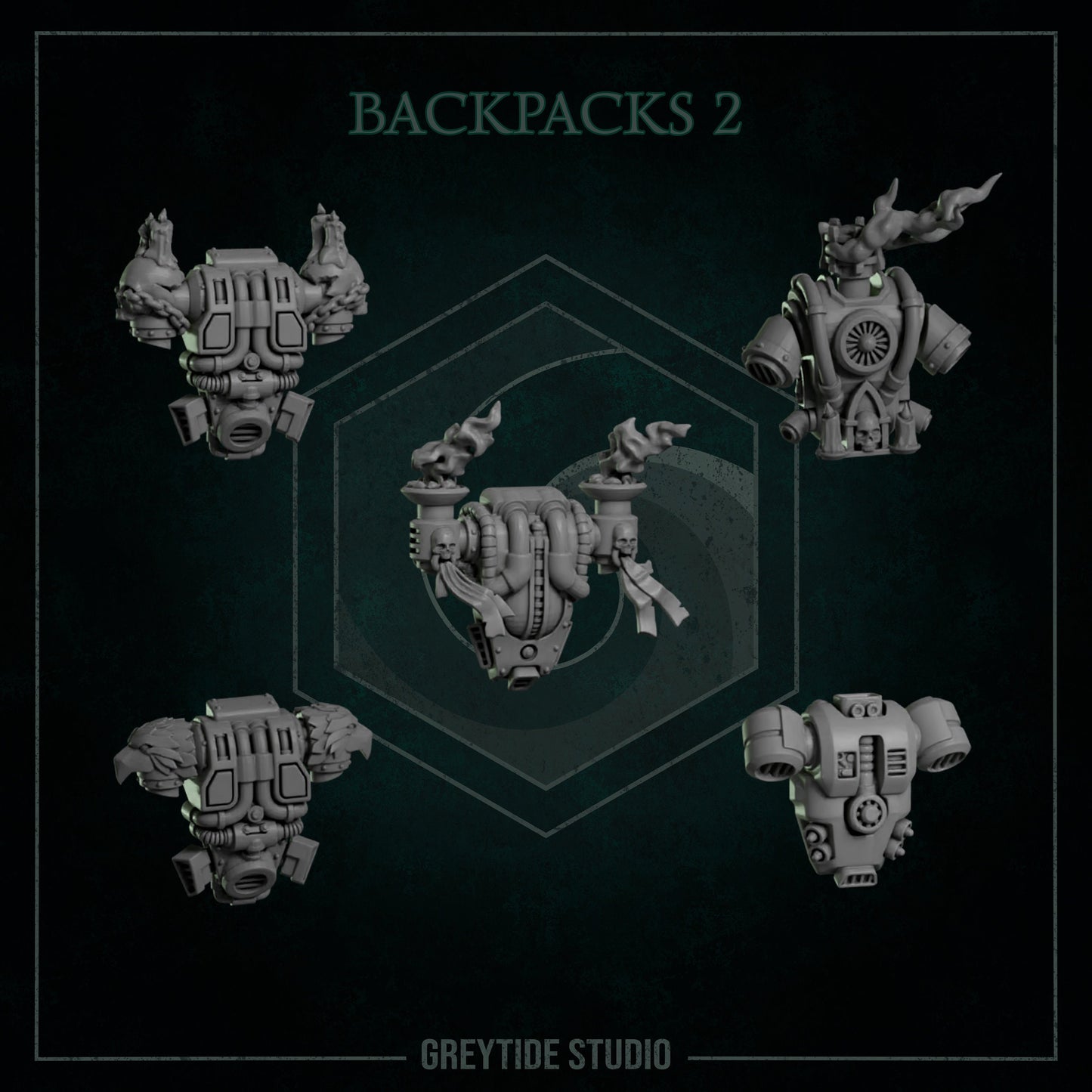 GreyTide Studios Backpacks Pack (Custom Order)