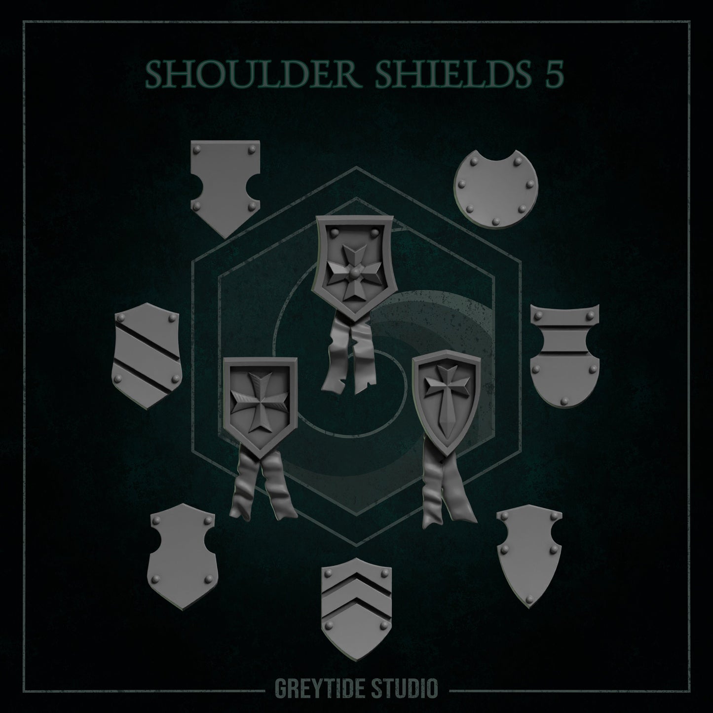 GreyTide Studios Shoulder Shield Pack (Custom Order)