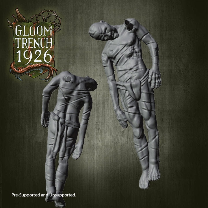 Gloom Trench - Torture Victims x2 - Fickle Dice Games (Custom Order)