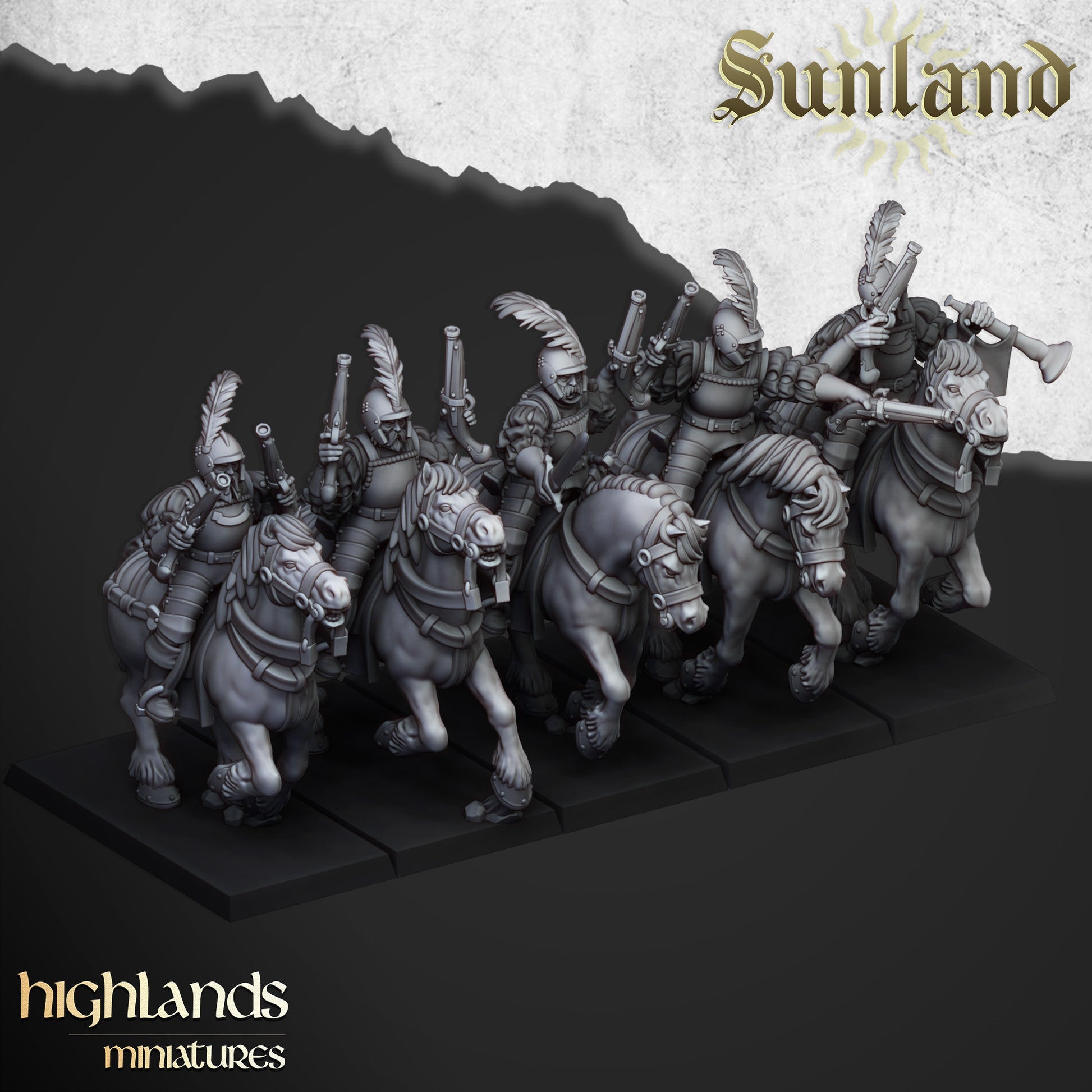 Sunland Pistoleers - Highland Miniatures (Custom Order)