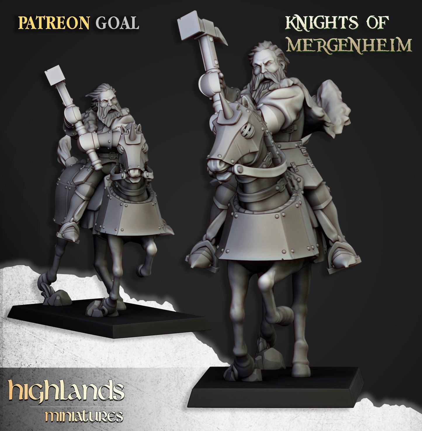 Knights of Mergenheim - Highland Miniatures (Custom Order)
