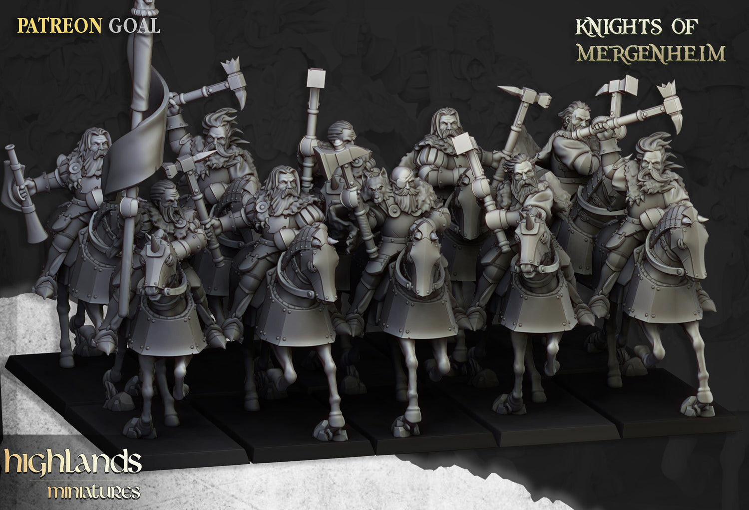 Knights of Mergenheim - Highland Miniatures (Custom Order)