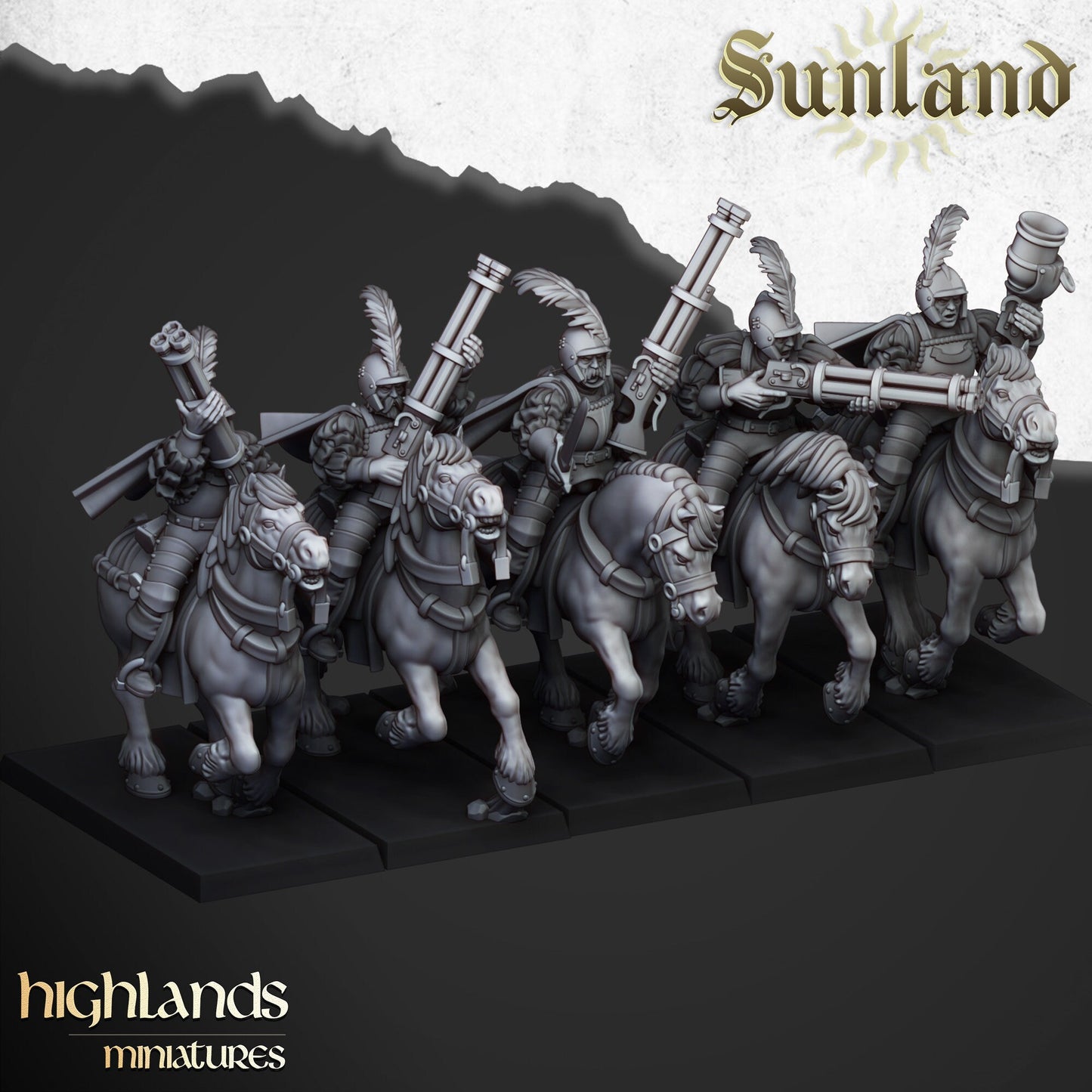 Sunland Pistoleers - Highland Miniatures (Custom Order)