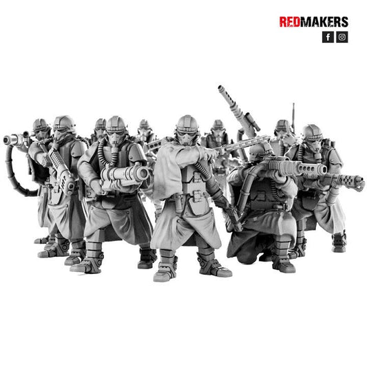 Red Makers - Death Squad Grenadiers x10 (Custom Order)